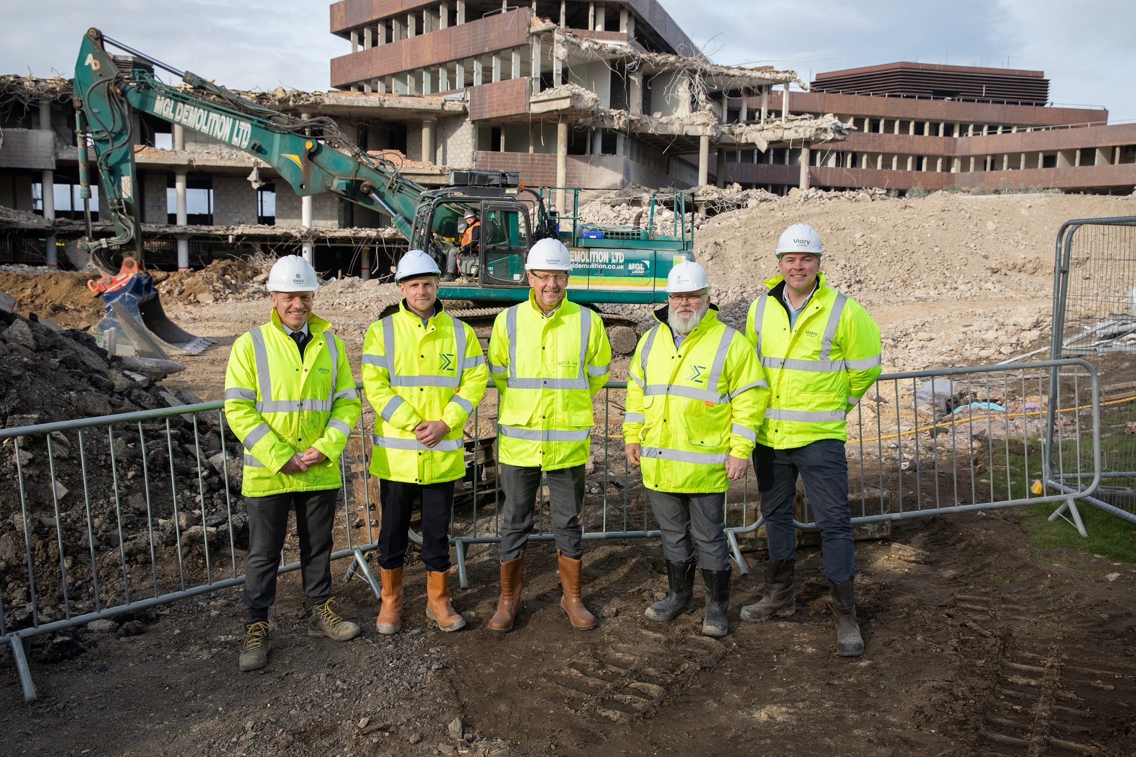 Work begins on first homes at former Civic Centre site – Persuasion PR