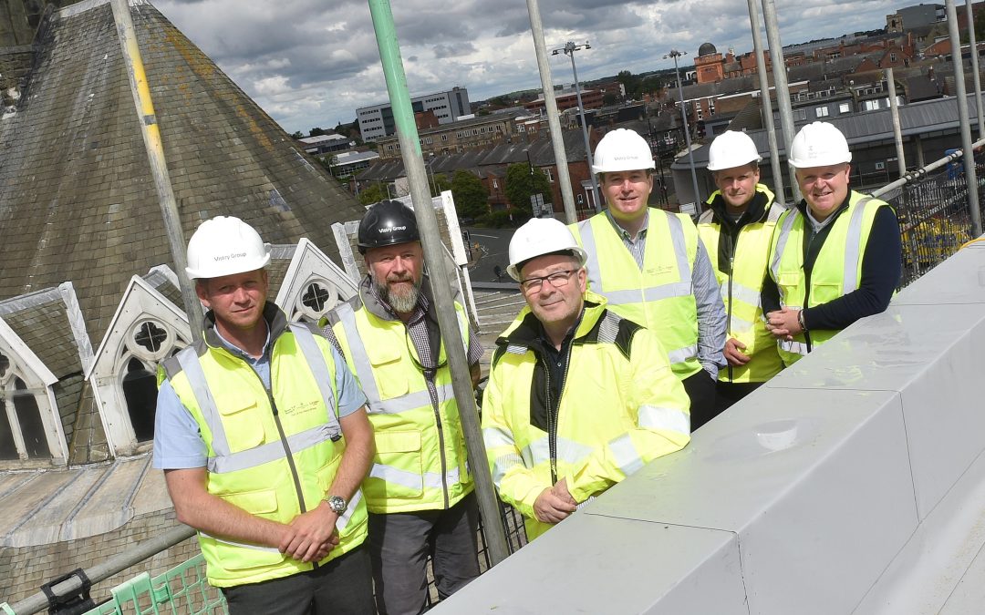 Old Civic Centre site sees first homes near completion