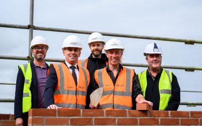 Bricks laid on new Shirecliffe council homes